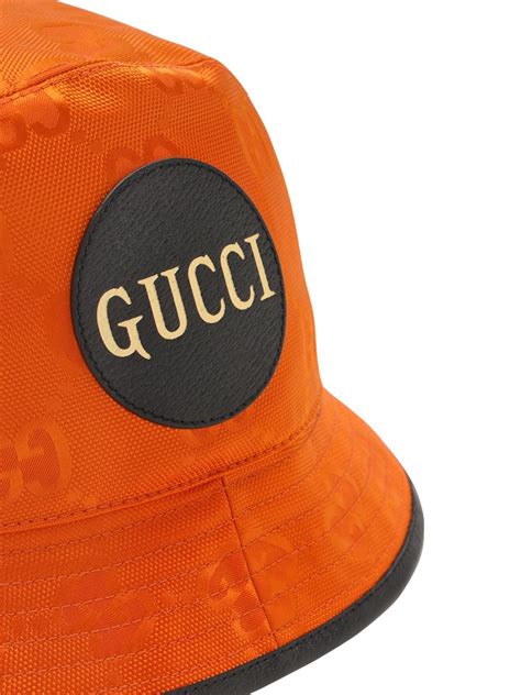 gucci bucket hat orange|Gucci men's caps.